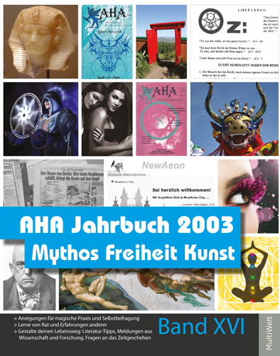 Cover: AHA Magazin des Neuen Äons, Jahrbuch 2003